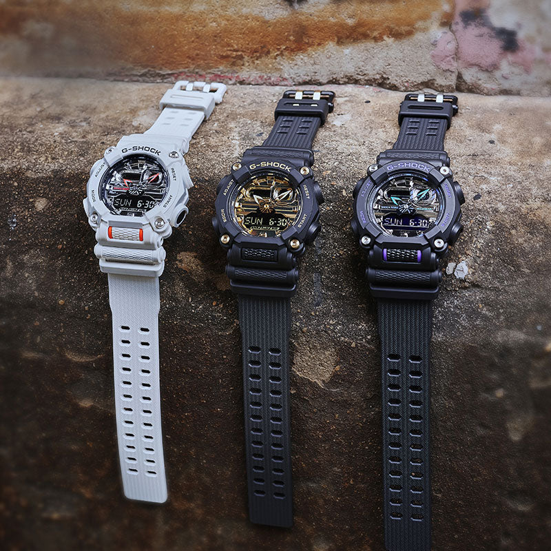 CASIO G-Shock Analog-Digital 'White' GA-900AS-7APR