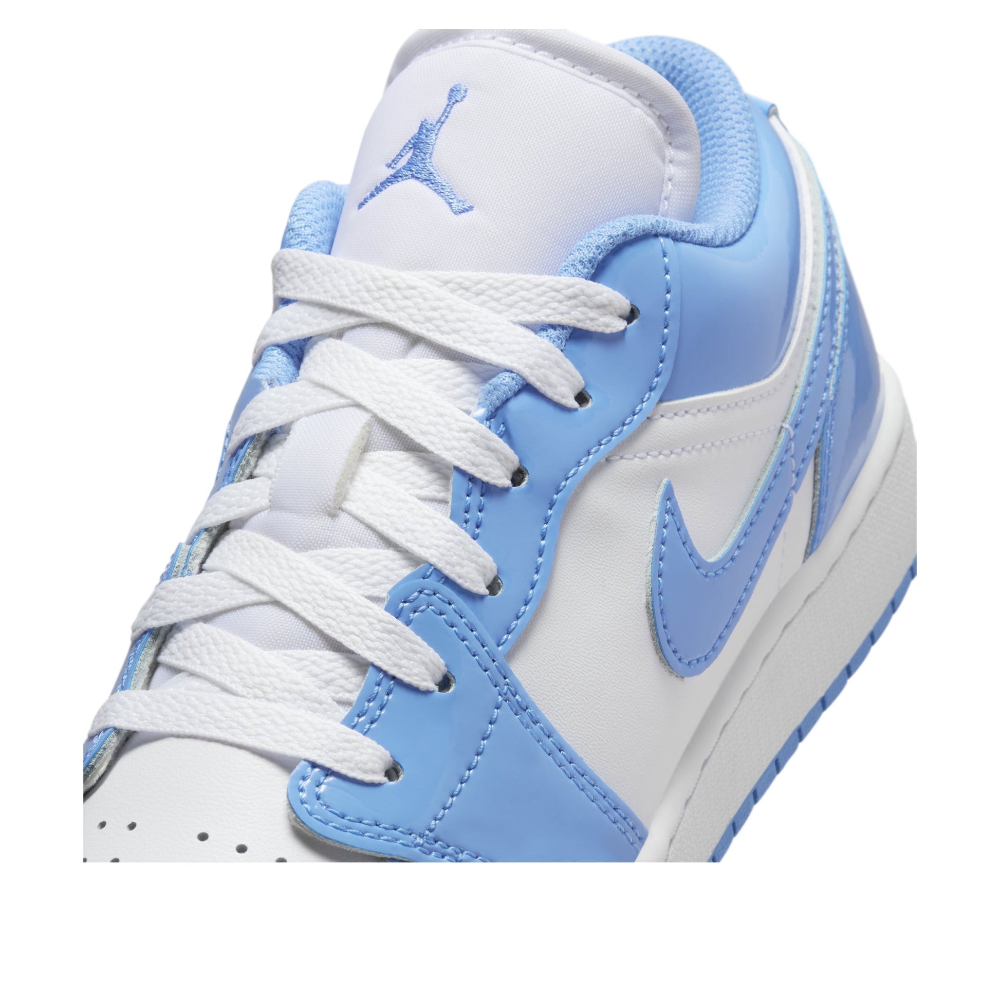 (GS) Air Jordan 1 Low SE 'Legend Blue Patent' FZ3929-114