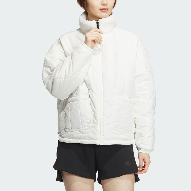 (WMNS) adidas CNY Reversible Padded Jackets Asia Sizing 'White' IX5957