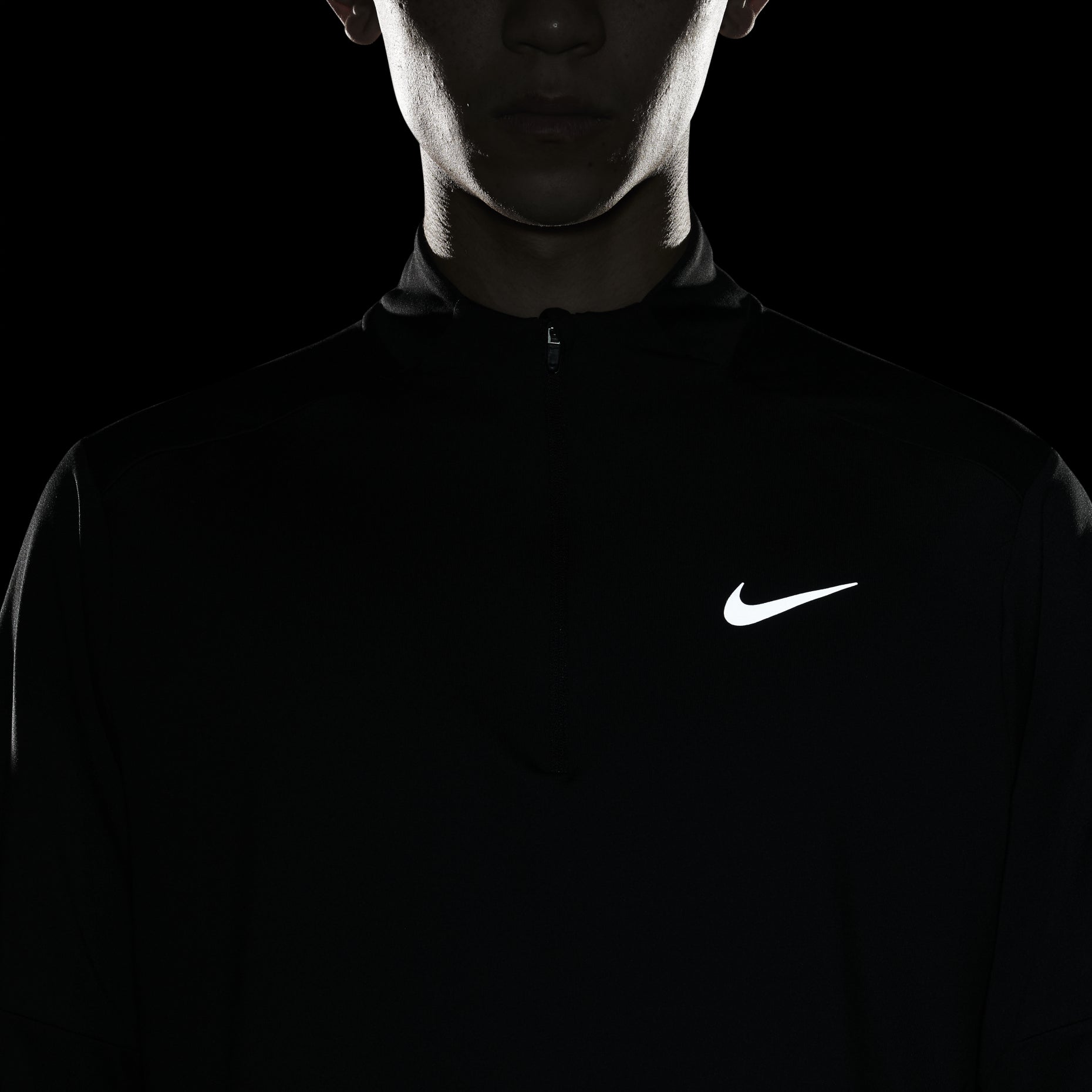 Nike Nk Df Elmnt Top Hz Casual Breathable Sports Long Sleeves Black DD4757-010