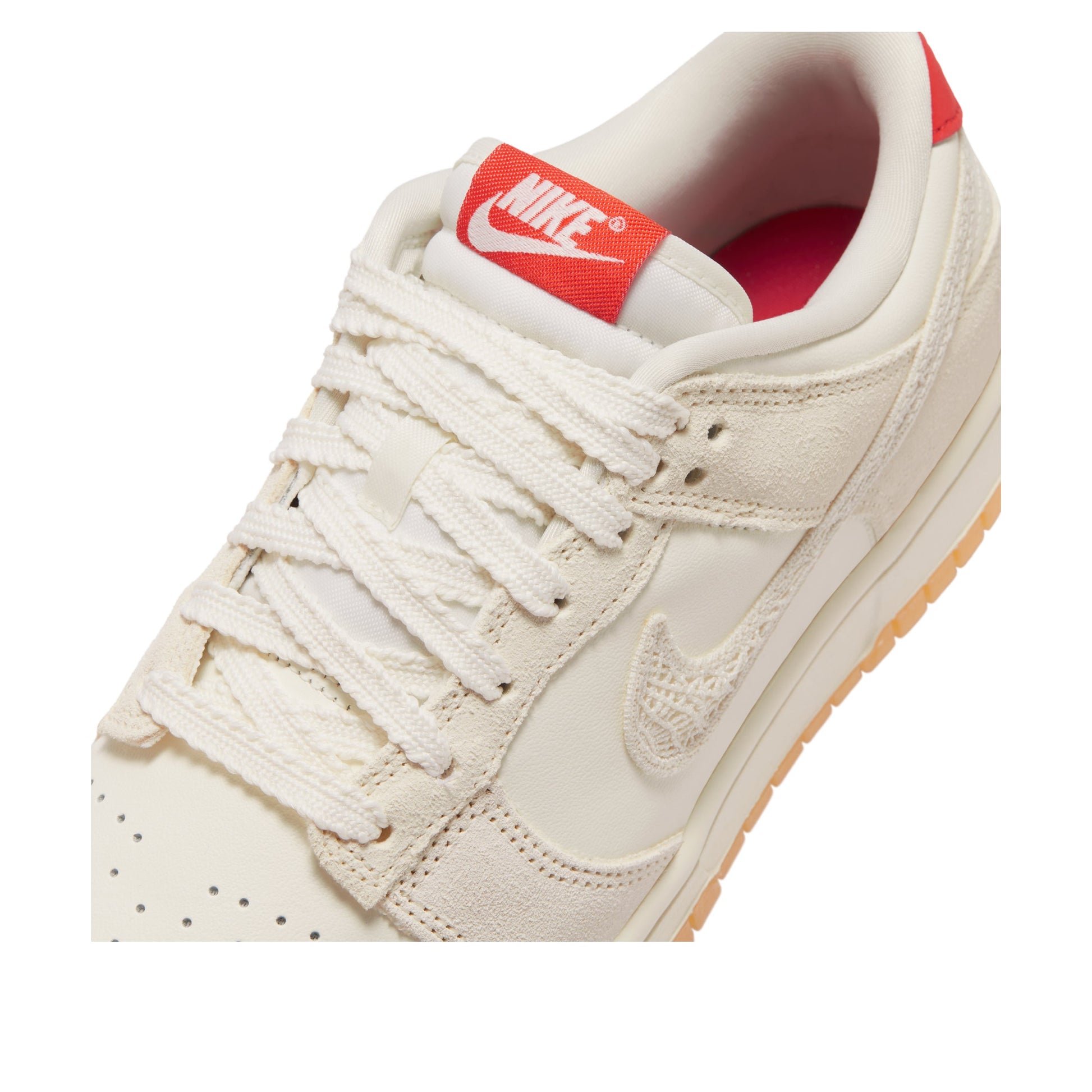 (WMNS) Nike Dunk Low 'Sail Picante Red Flax' HV5231-133