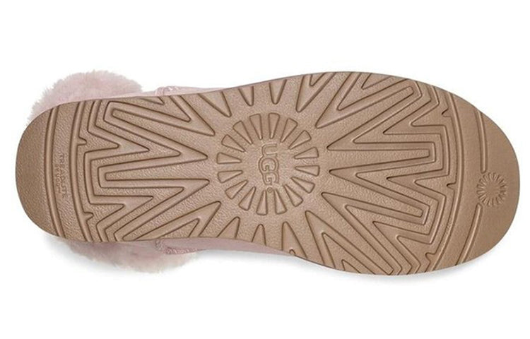 (WMNS) UGG Classic Bling Mini Fleece Lined Pink 1105364-PCRY