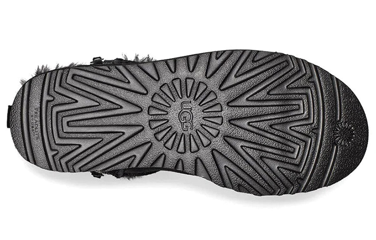 (WMNS) UGG Classic Mini Double Zip 1118853-BLK