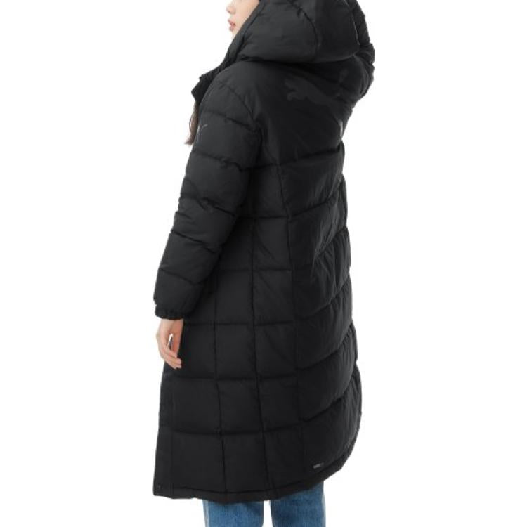 PUMA Long Down Jacket 'Black Grey' 932547-01