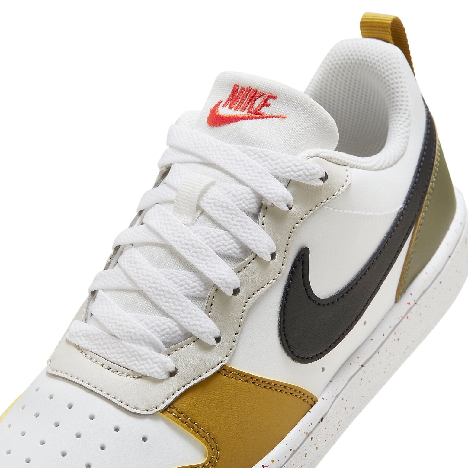 (GS) Nike Court Borough Low Recraft 'White Olive Tan' HF0744-109