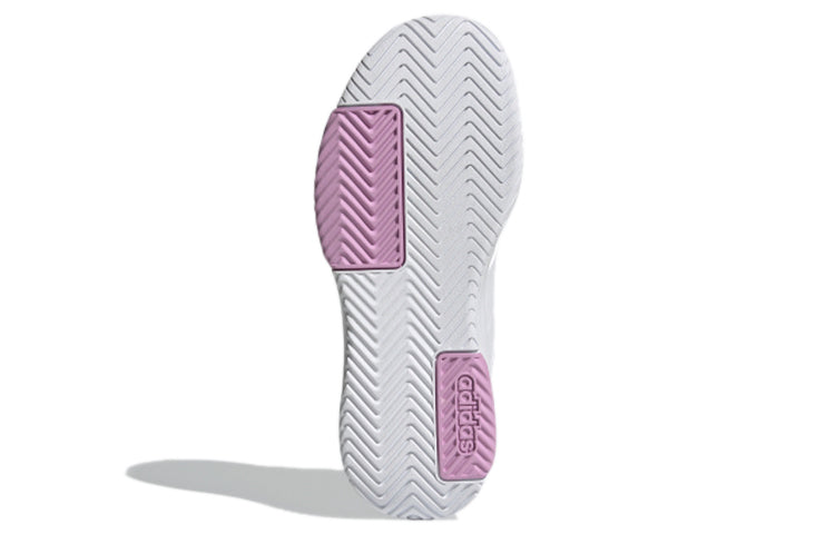 (WMNS) adidas Courtsmash White/Pink FY8732