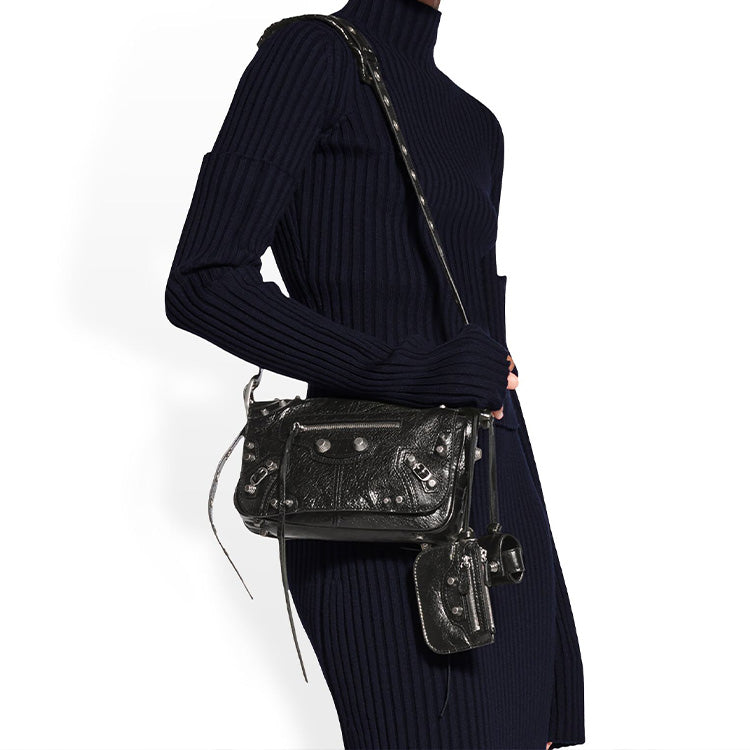 Balenciaga Le Cagole Xs Flap Bag 'Black' 719082210KR1000