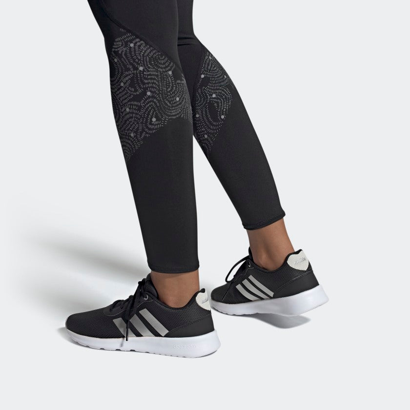(WMNS) adidas neo QT Racer 2.0 'Black' GX0629