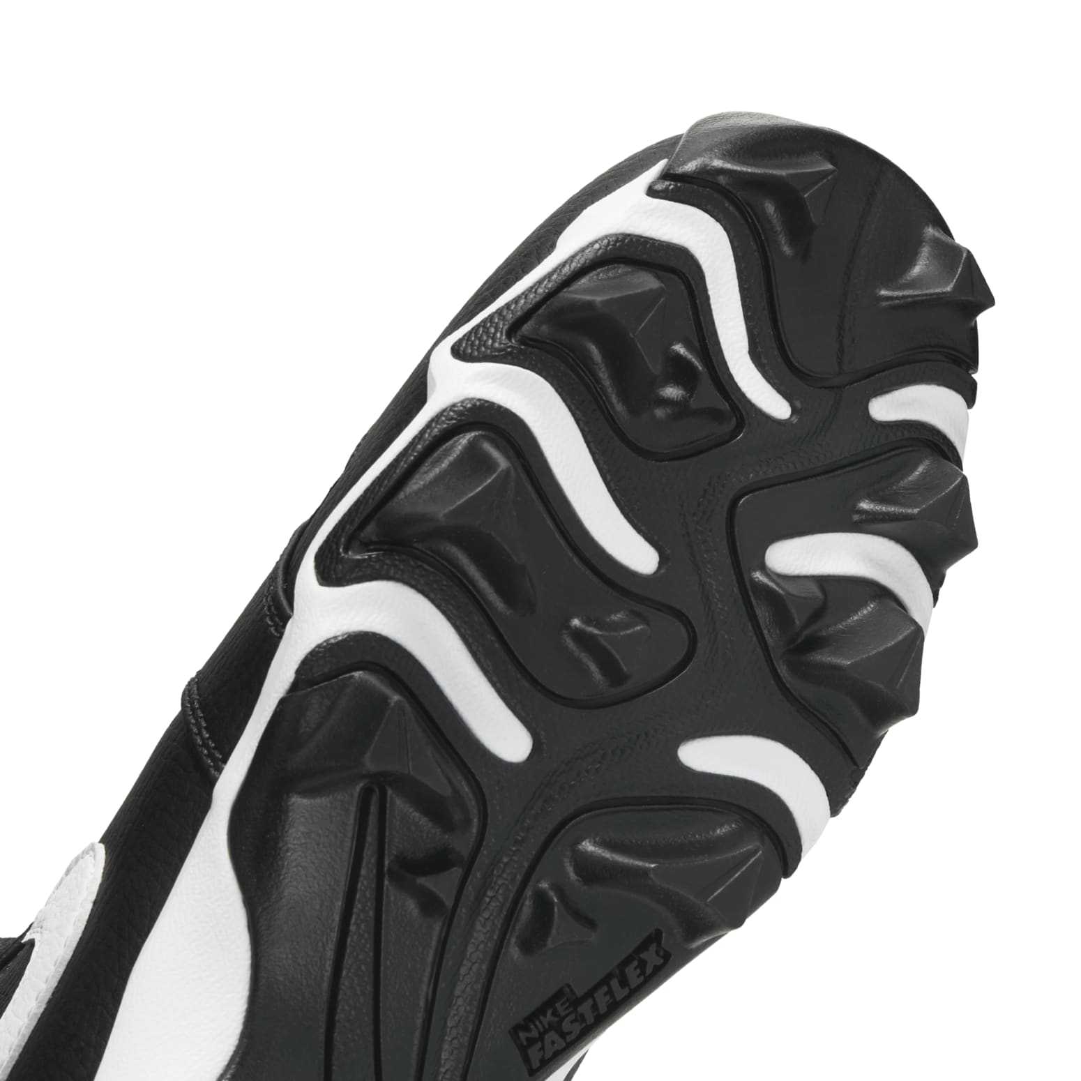 (GS) Air Jordan 1 Mid Cleat 'Black White' HF6883-001