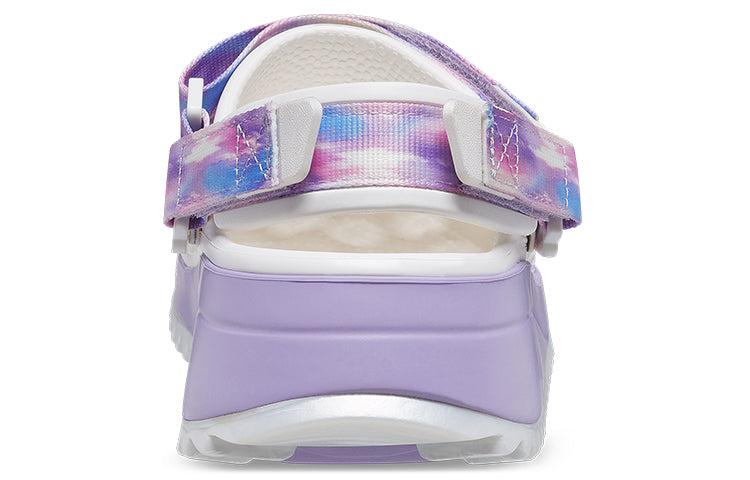 Crocs Classic Casual Unisex White Purple Sandals 'White Purple' 207772-577
