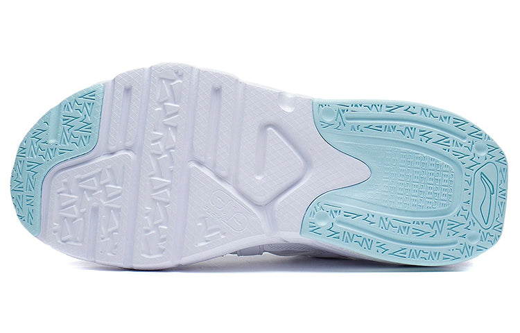 (WMNS) Li-Ning Flex Sportstyle Shoes 'White Ice Blue' AGLS114-2