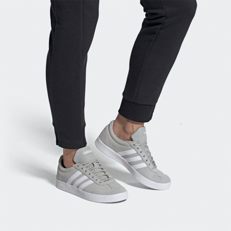 (WMNS) adidas VL Court 2.0 'Grey' FW1372