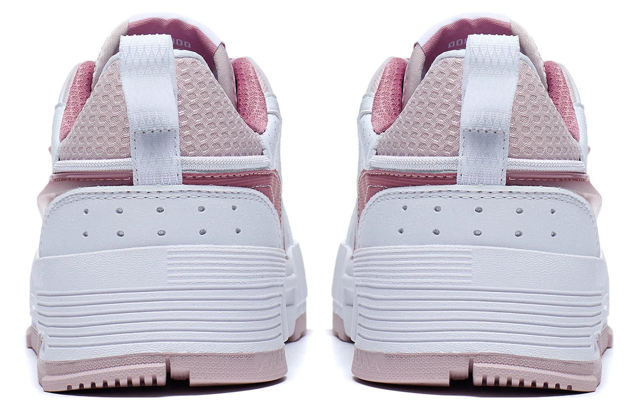 (WMNS) Li-Ning Casual Skate Shoes 'White Pink' AGCT136-3