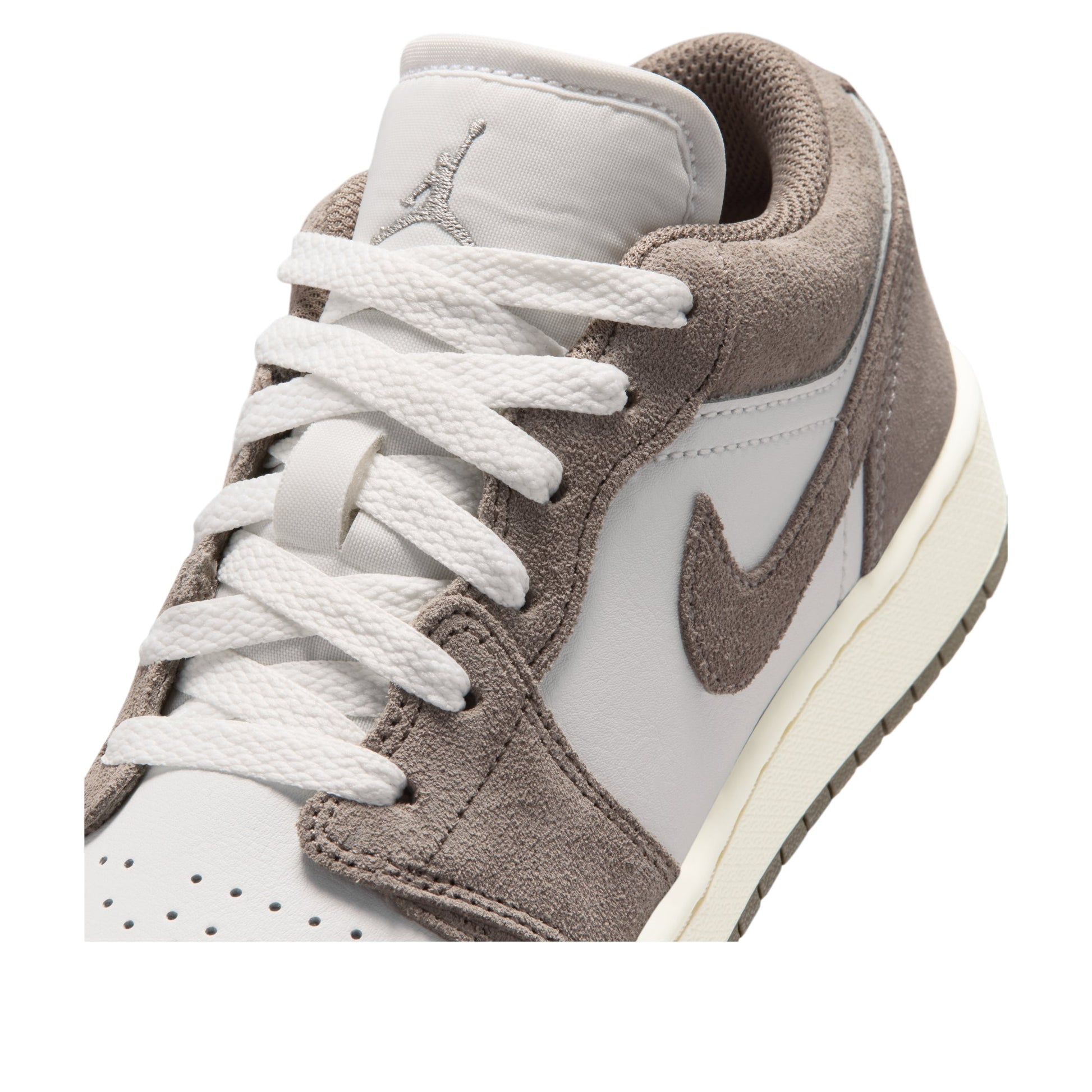 (GS) Air Jordan 1 Low 'Olive Grey Enigma Stone' 553560-026