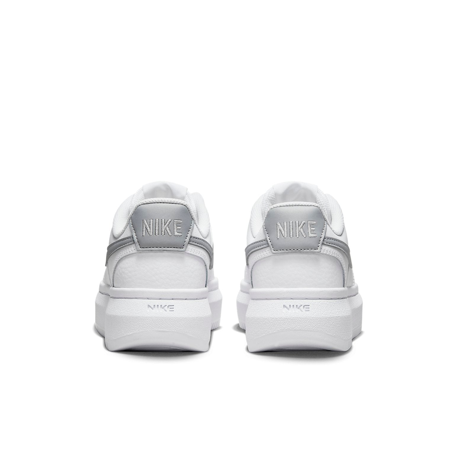 (WMNS) Nike Court Vision Alta 'White Metallic Platinum' DM0113-101