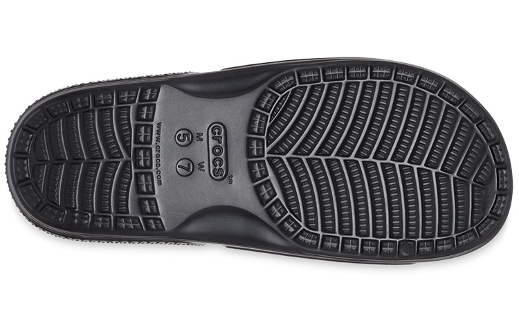 Crocs Classic Tie-Dye Graphic Slide 'Black' 206520-988