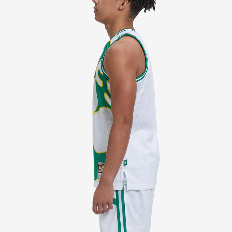 Mitchell & Ness Blown Out NBA Tank 'Boston Celtics' MSTKBW19146-BCEWHIT