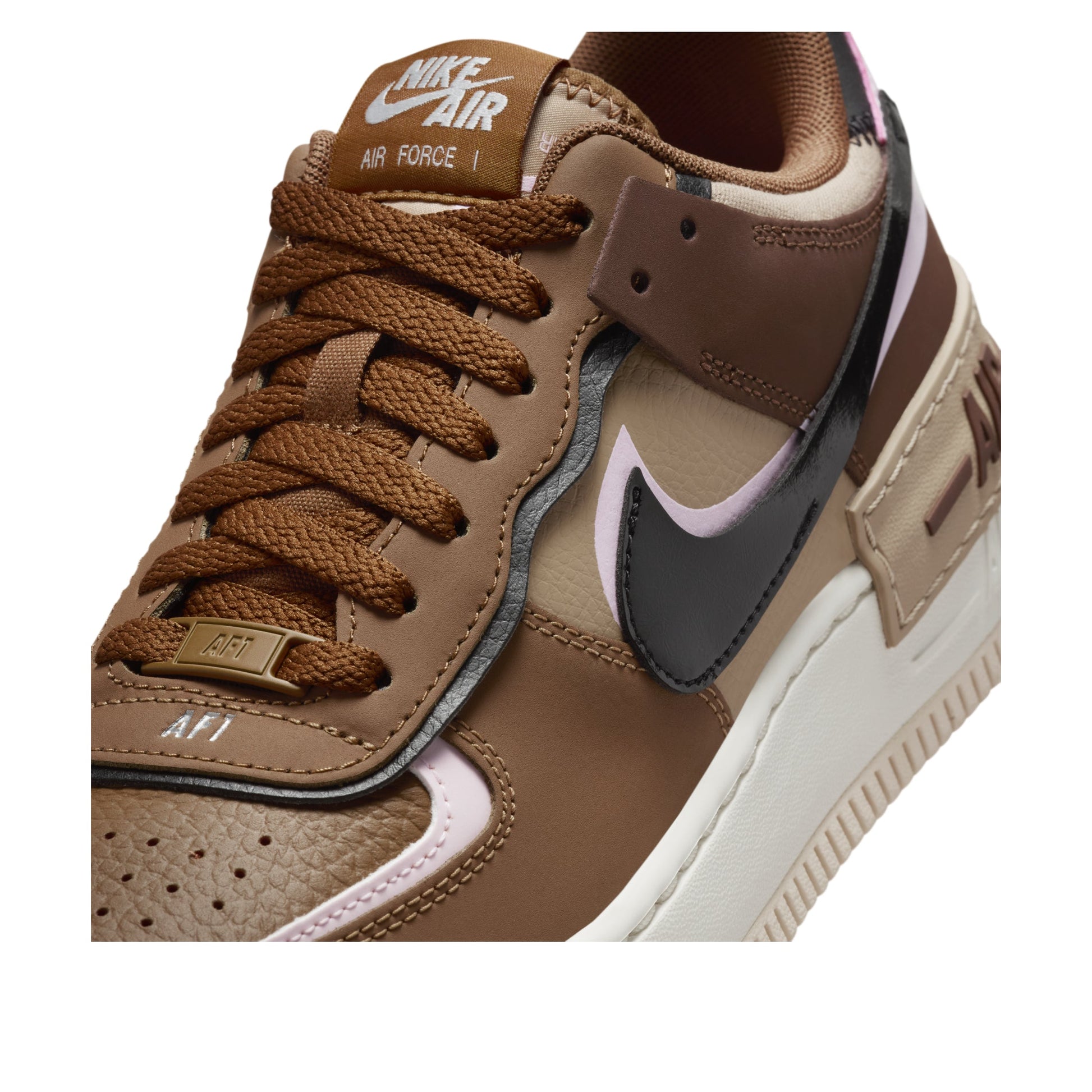(WMNS) Nike Air Force 1 Shadow 'Light British Tan Pink Cacao Wow' DZ1847-200