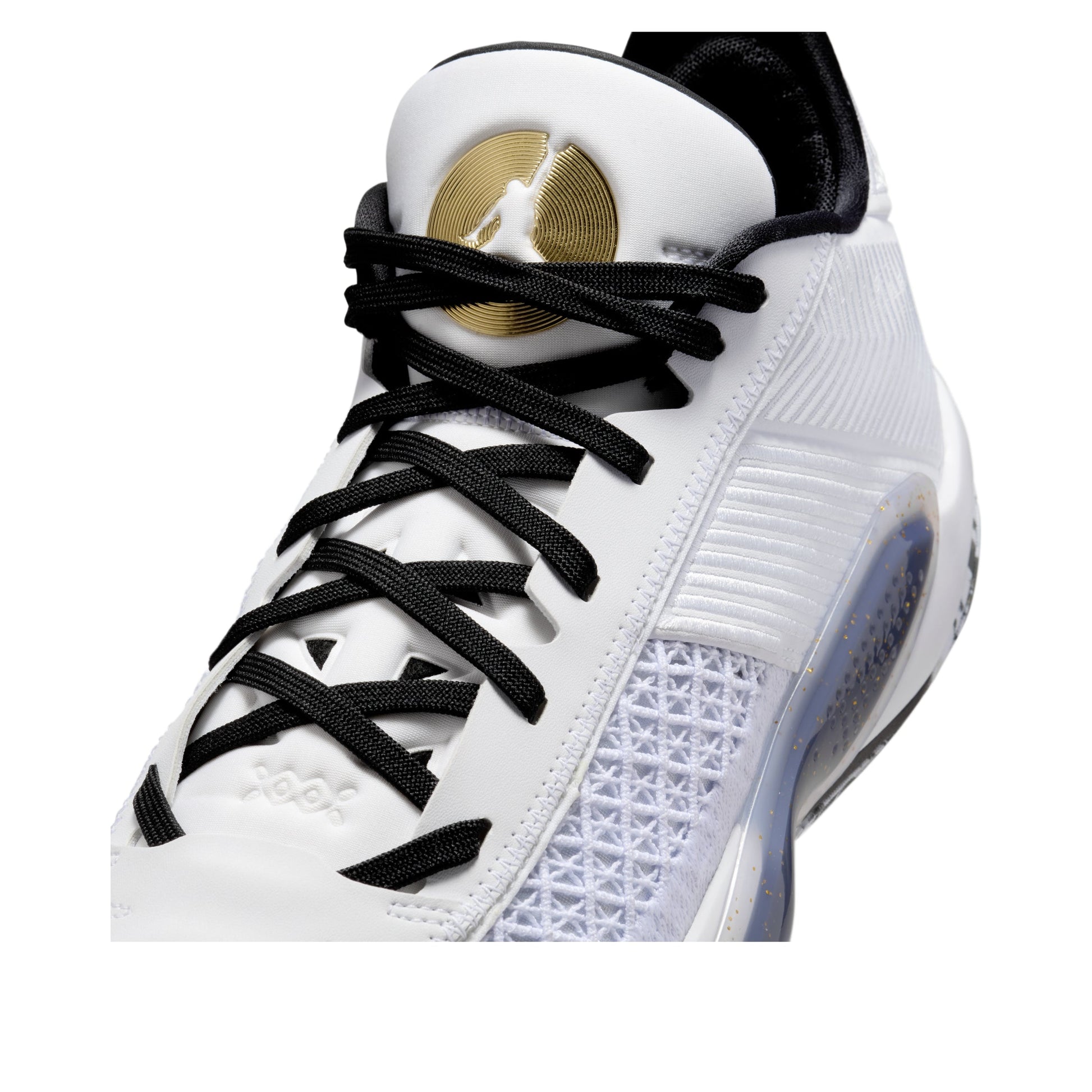 Air Jordan 38 Low PF 'White Metallic Gold Black' FD2325-107