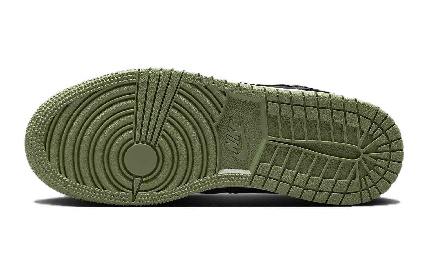 (GS) Air Jordan 1 Mid SE Craft 'Anthracite Light Olive' FD5847-003