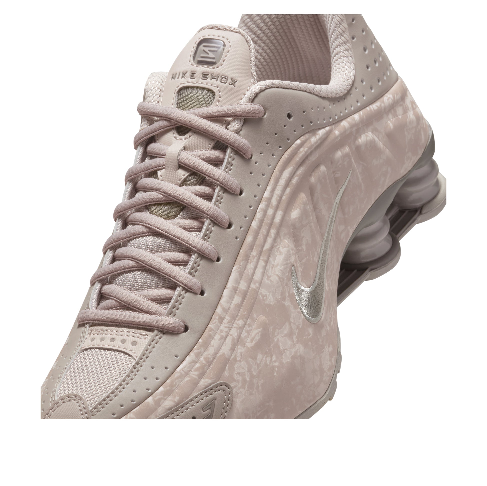 (WMNS) Nike Shox R4 'Flat Pewter Floral' HV0934-001