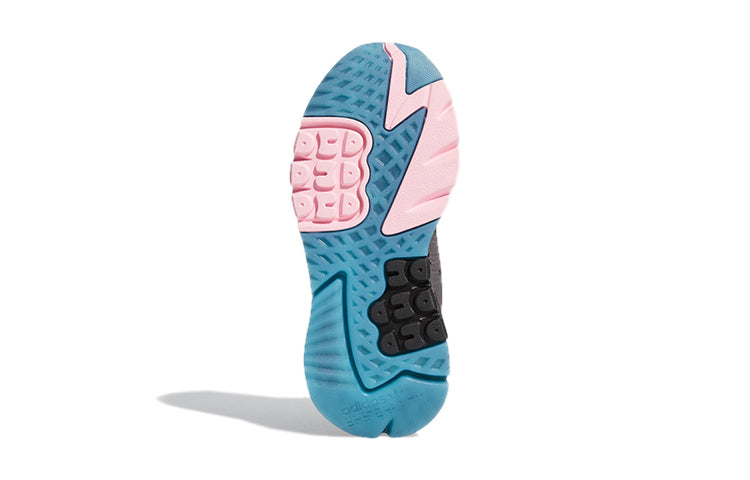 (GS) adidas Ninja x Nite Jogger J 'Black Blue Glow' FY0176