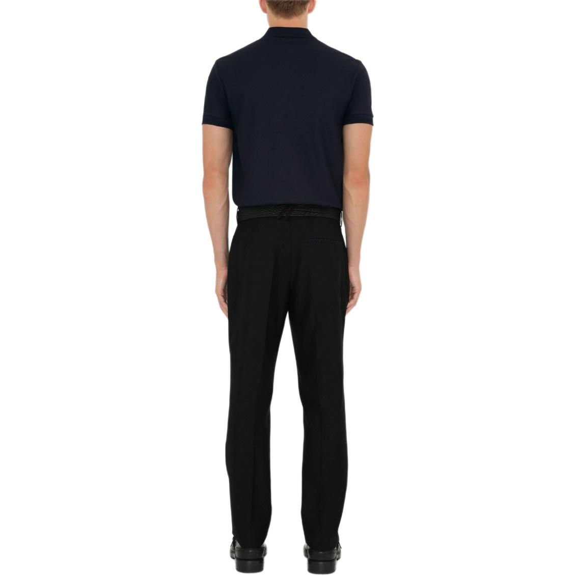 Burberry 26 Cotton Polo Shirt 'Coal Blue' 80991651