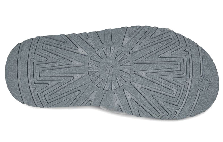 (WMNS) UGG Disco Slide Cozy Thick Sole Casual Slipper Gray 1112258-AFG