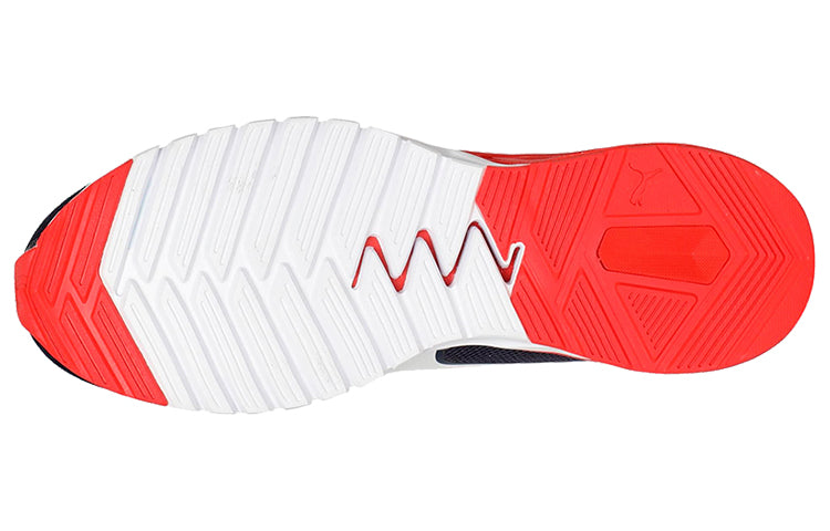 PUMA Ignite Stride Low Running Shoes Blue/White/Red 191387-05