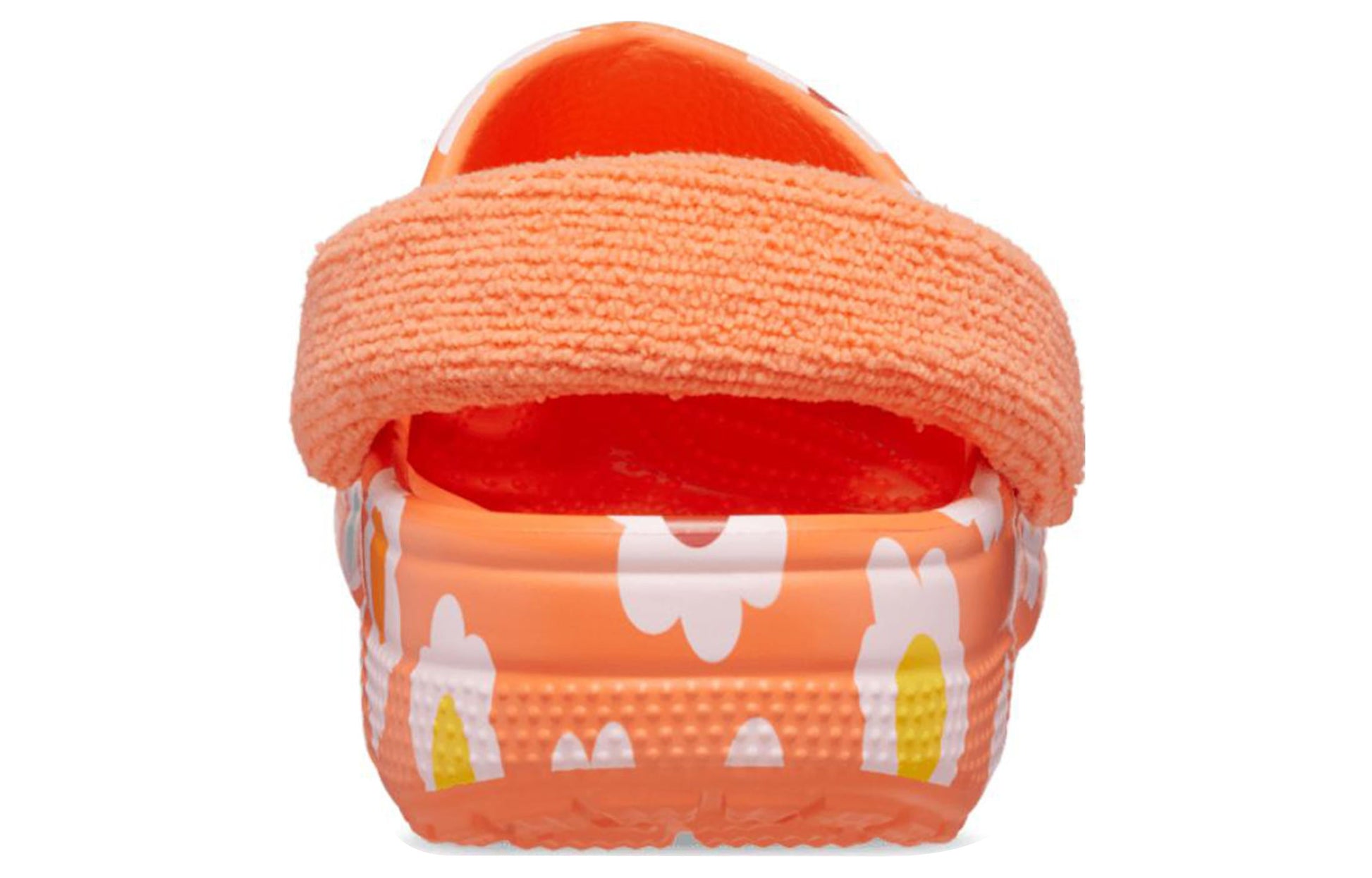 Crocs Classic Terry Cloth Clogs 'Orange' 208892-84A