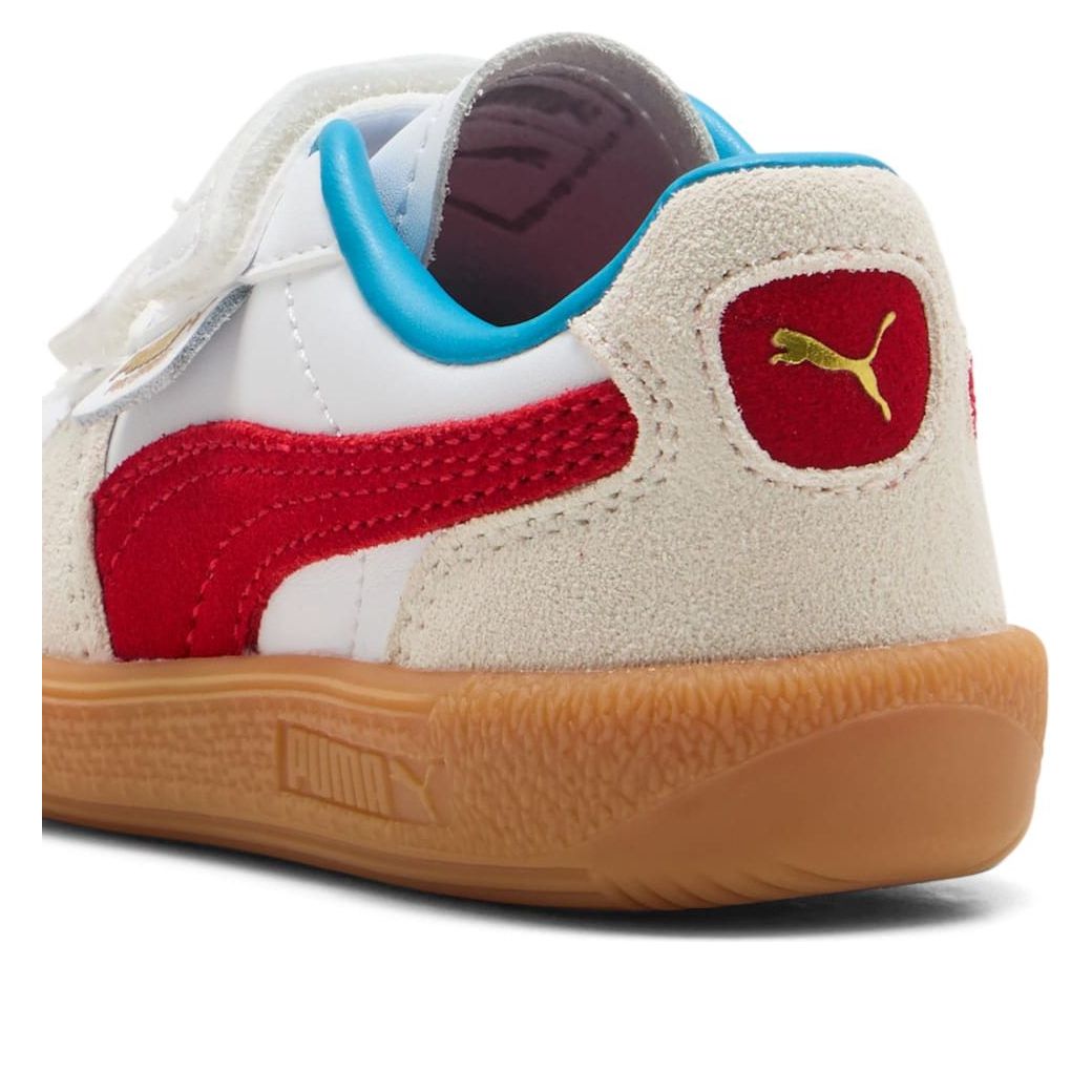 (TD) PUMA Palermo Leather 'White Red' 402004-10