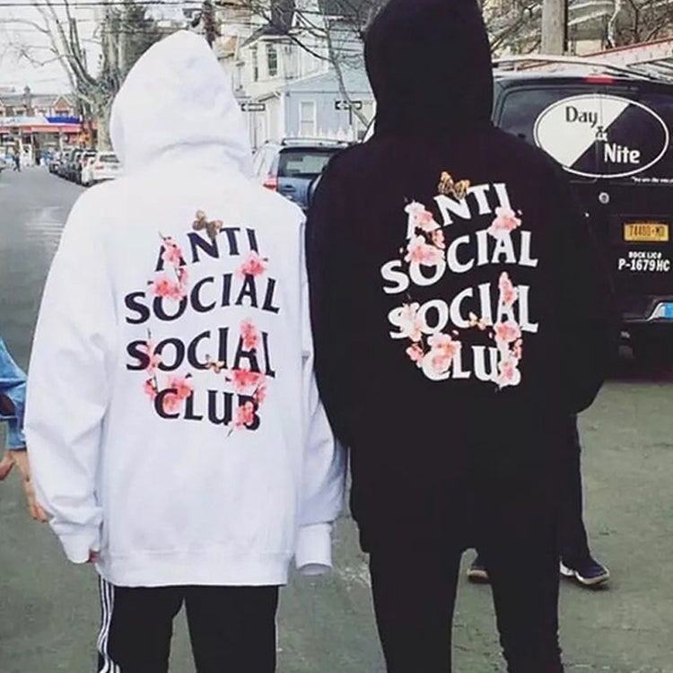 ANTI SOCIAL SOCIAL CLUB Alphabet Zipper Unisex White ASSW393