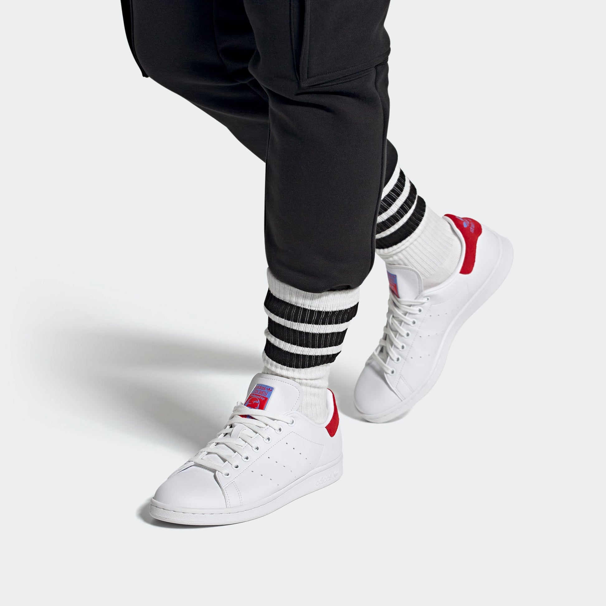 adidas Stan Smith 'White Vivid Red' GY1042