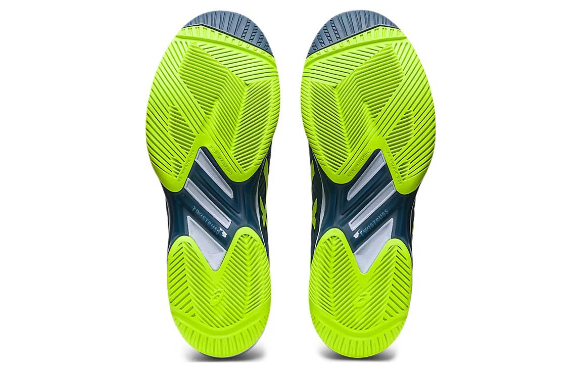ASICS Solution Speed FF 2 'Steel Blue Hazard Green' 1041A182-402