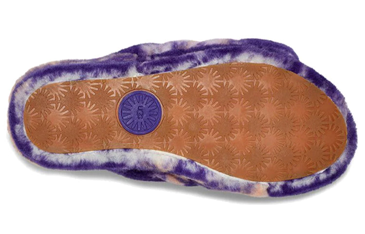 (WMNS) UGG Fluff Yeah Slide Marble 'Violet Night' 1122554-VNGH