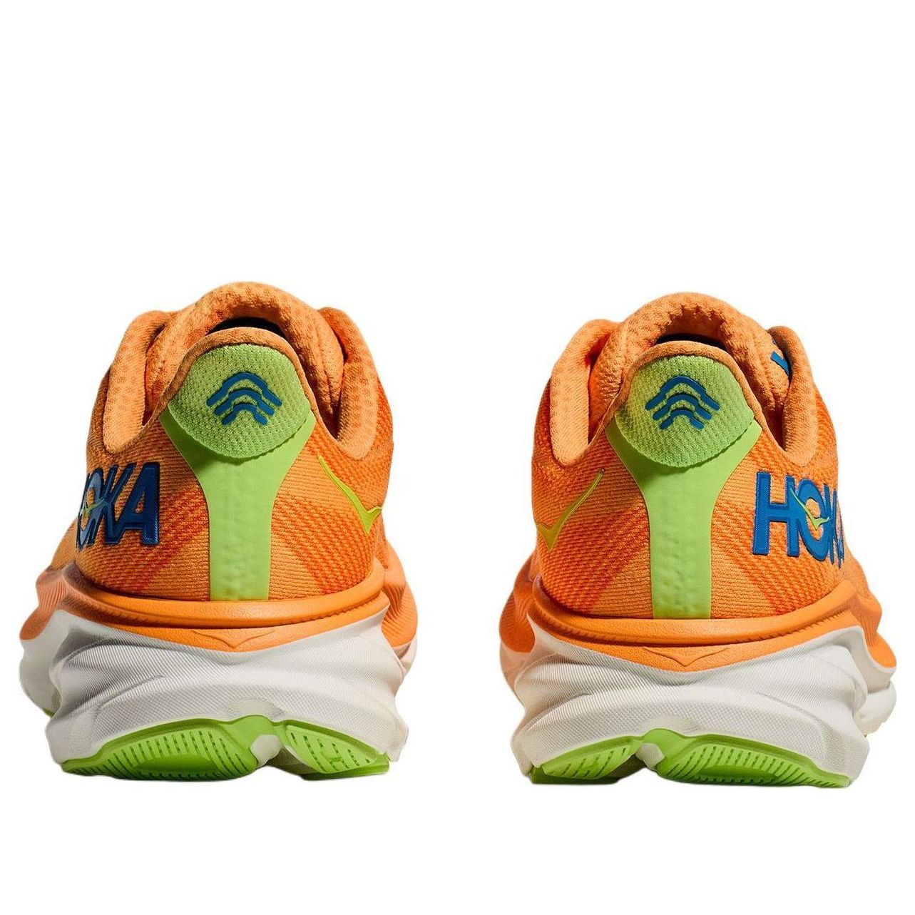 HOKA ONE ONE Clifton 9 2E Wide 'Solar Flare Lettuce' 1132210-SLRL