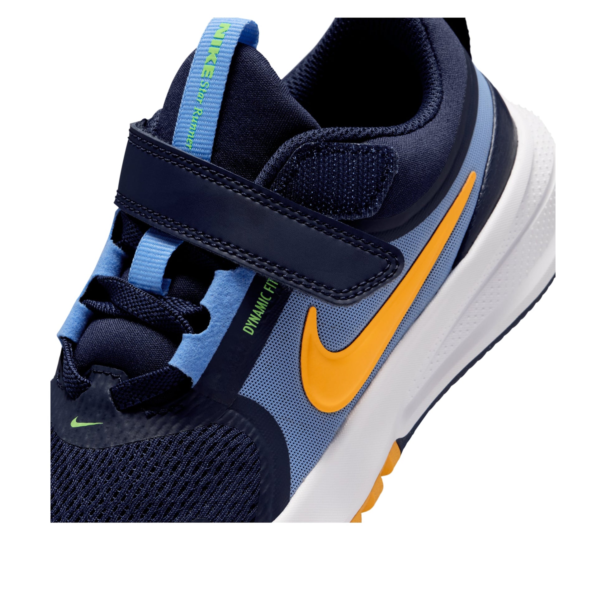 (PS) Nike Star Runner 5 'Midnight Blue Laser Orange' HF7005-403