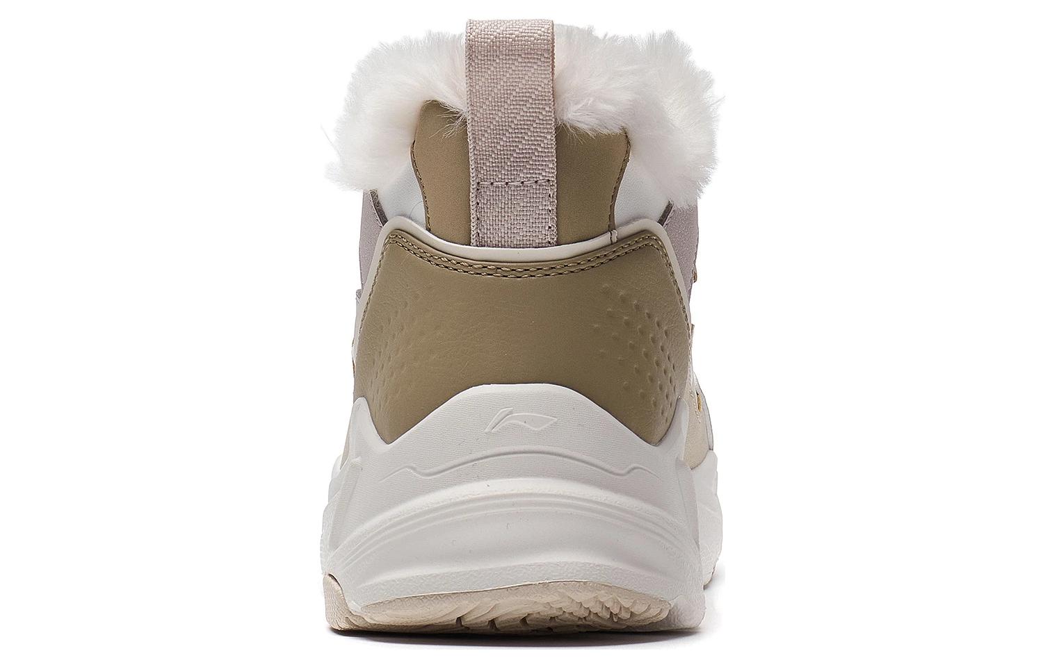 (WMNS) Li-Ning Defender 'White Light Brown' AGLT128-3