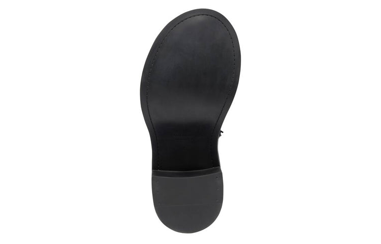 (WMNS) Balenciaga Hummer 90mm Booties 'Black Leather' 712843WBDO01000