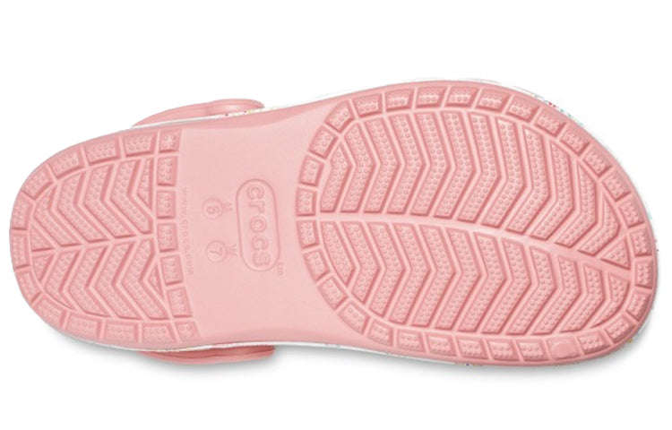 Crocs Bayaband Printing Sandals Pink Unisex 206233-682