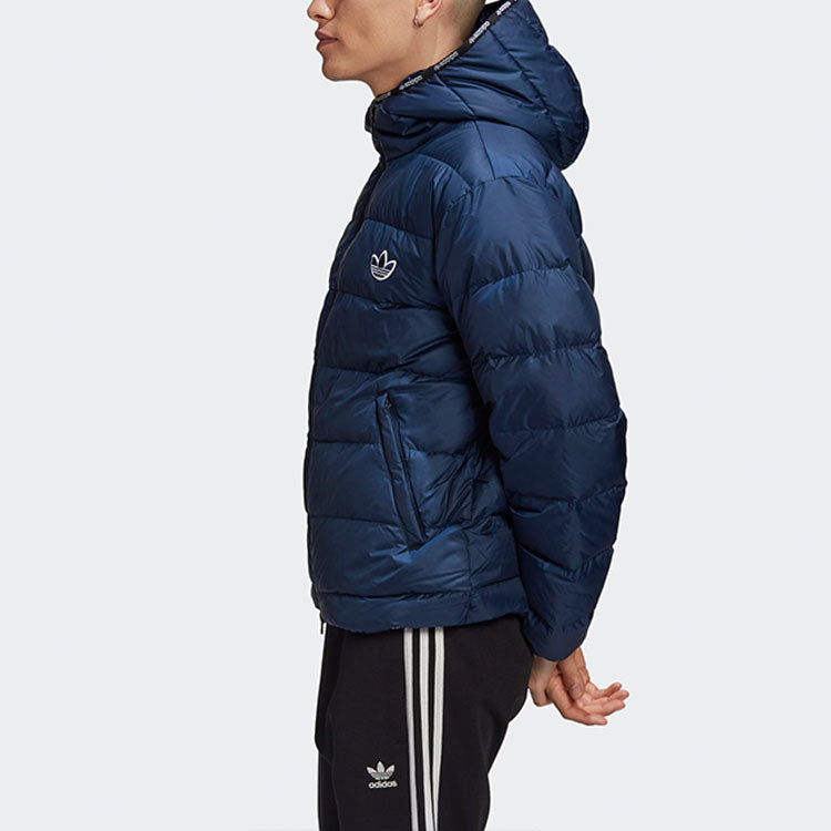 adidas originals Windproof Stay Warm Sports Down Jacket Navy Blue GE1299