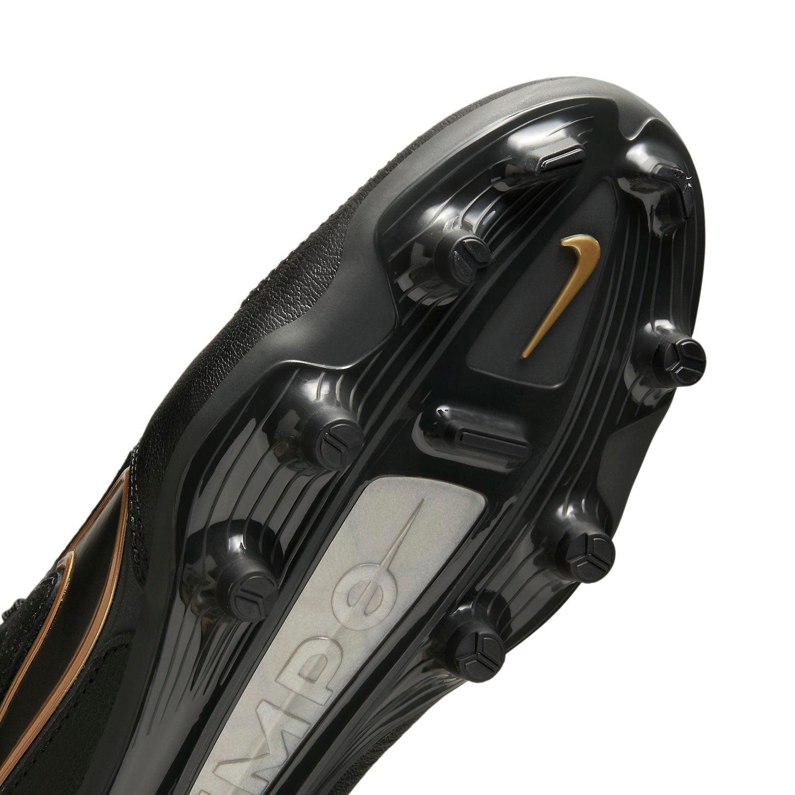 Nike Tiempo Legend 9 Pro FG 'Black Metallic Gold' DA1175-007