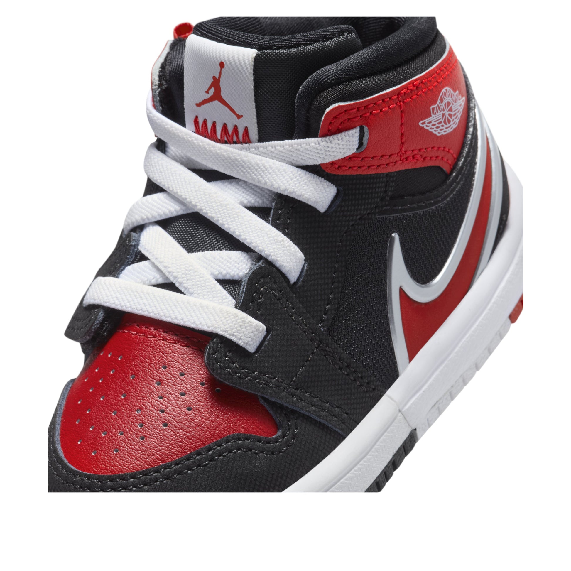 (TD) Air Jordan 1 Mid RM EasyOn 'Black University Red' FQ1283-006