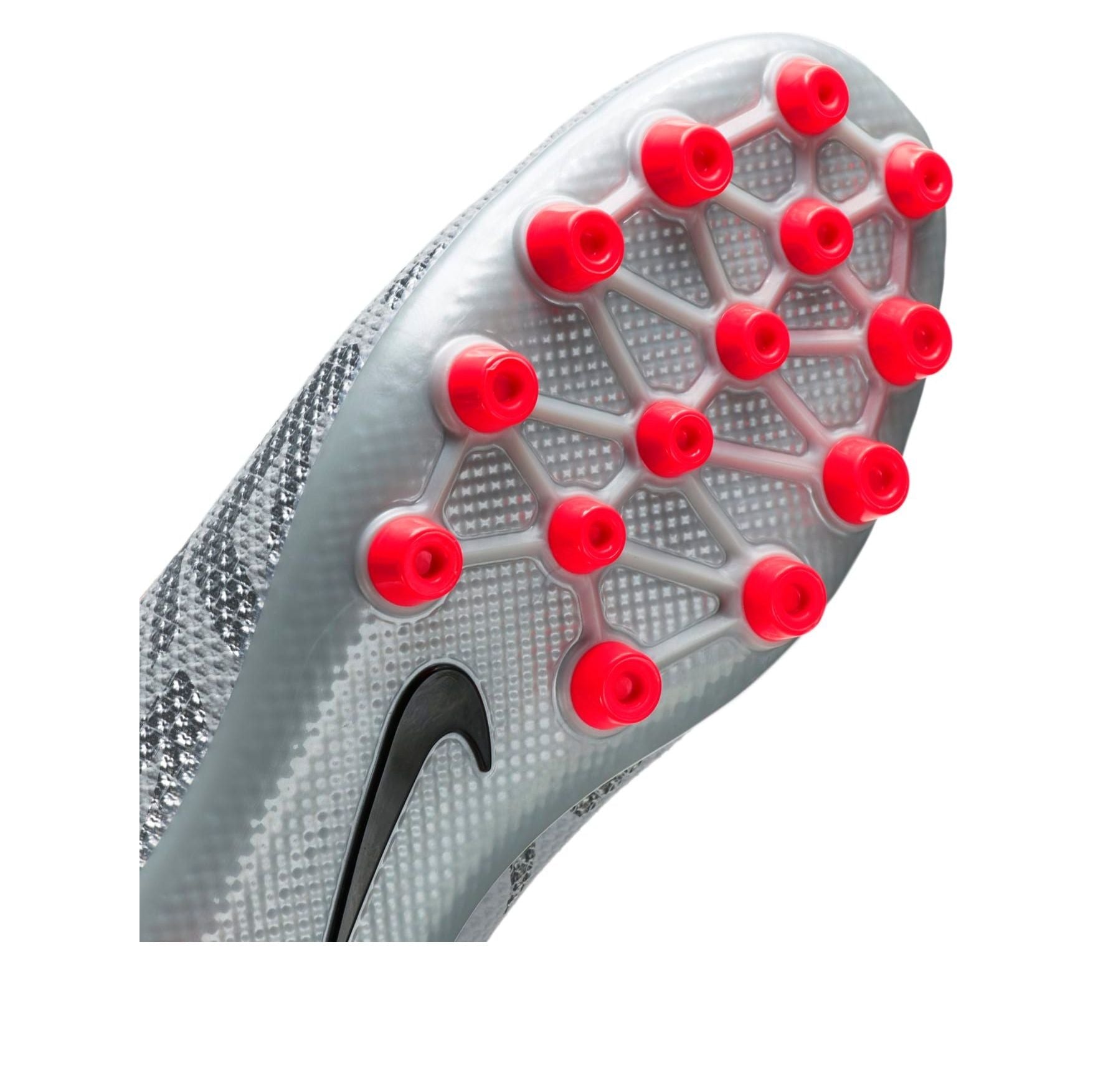 Nike Phantom Vision 2 Academy DF AG 'Grey Red' CD4155-906
