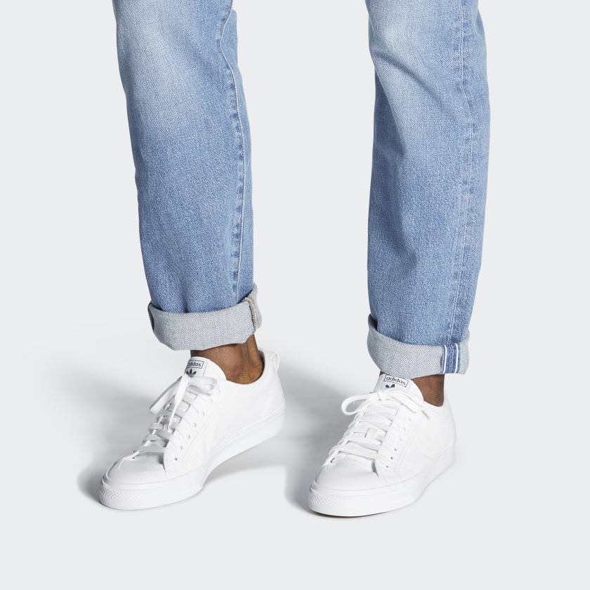 adidas Nizza Trefoil 'Cloud White' FW5184