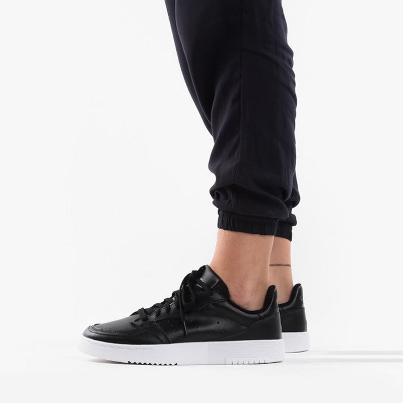 (PS) adidas originals Super Court Shoes Black/White EG0410