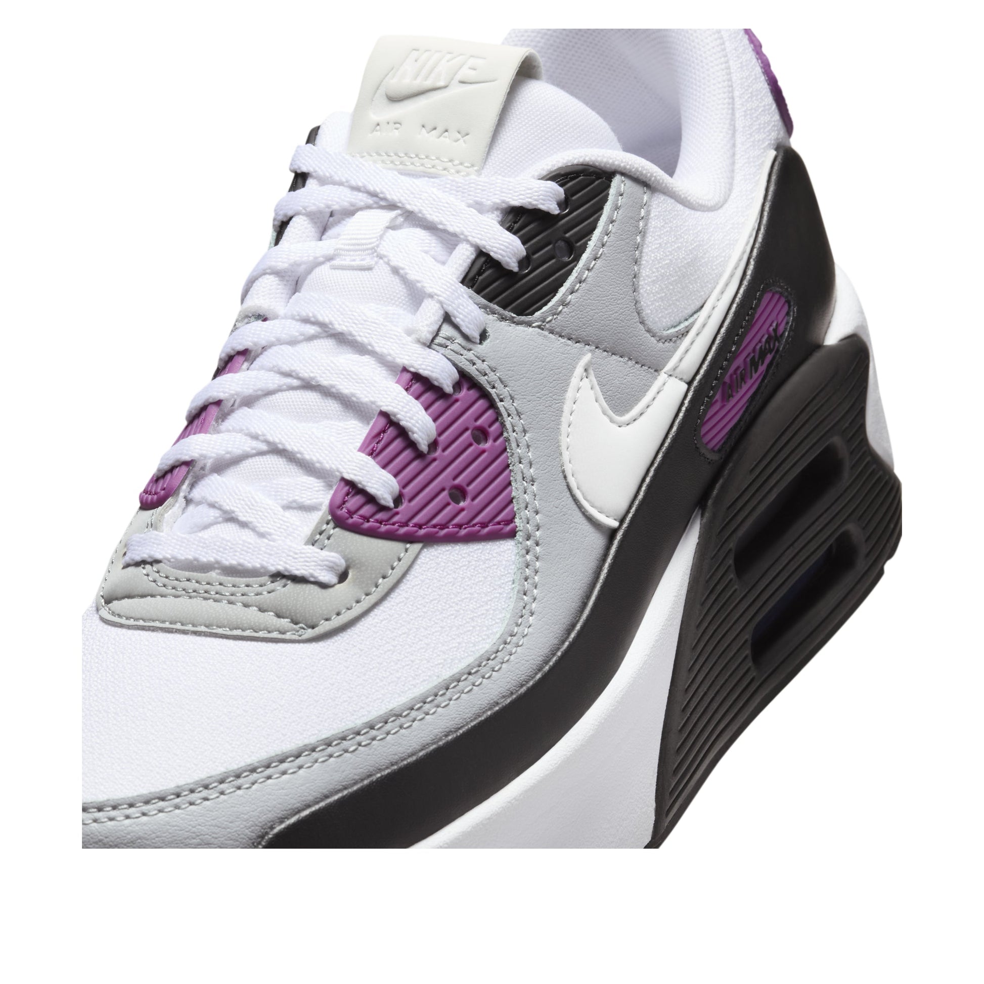 (WMNS) Nike Air Max 90 LV8 'White Black Bold Berry Grey' FD4328-109