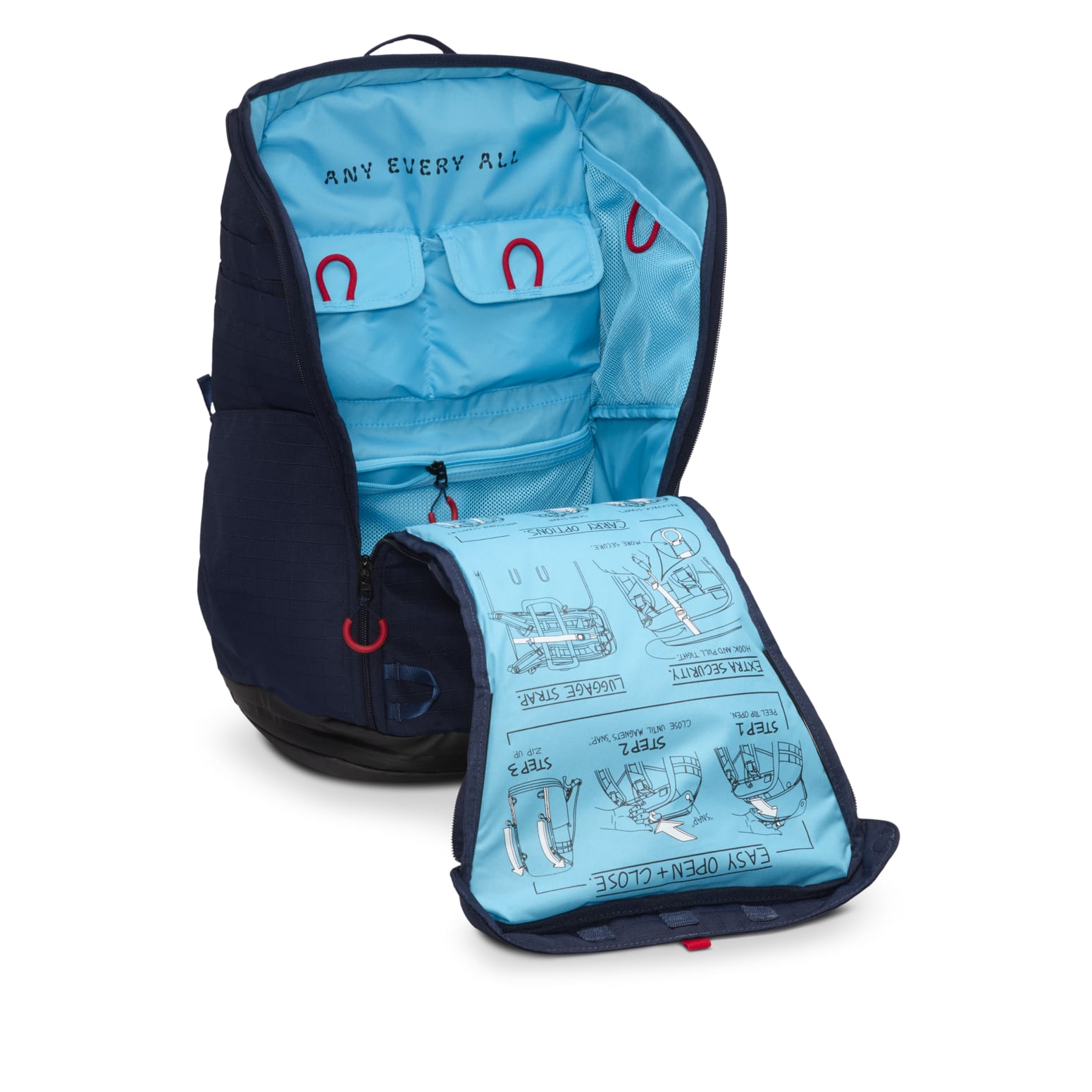 Nike USA Elite EasyOn 31L Backpack 'Obsidian' FZ6371-451