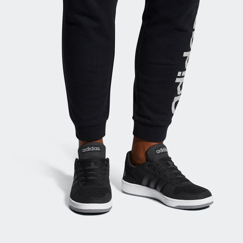 adidas Hoops 2.0 'Black White Grey' DB0122