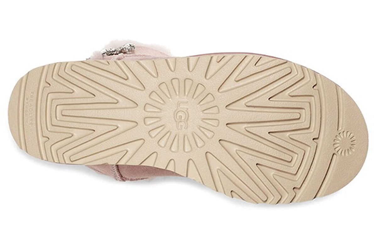 (WMNS) UGG Karlie Brooch 'Pink' 1110430-PINK